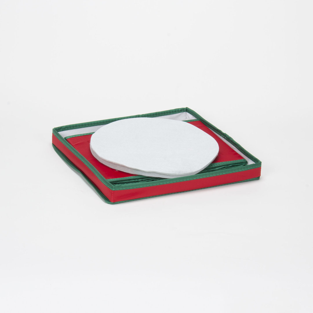 Farris Dining Plates Storage with Felt Dividers Included Birch Lane™