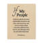 Humble, les rêves 2: Chronique 7: 14 - art textuel sur toile tendue-78218521