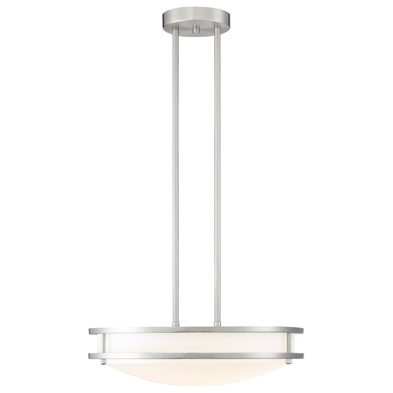 Capra 1 - Light LED Single Pendant, Brushed Steel