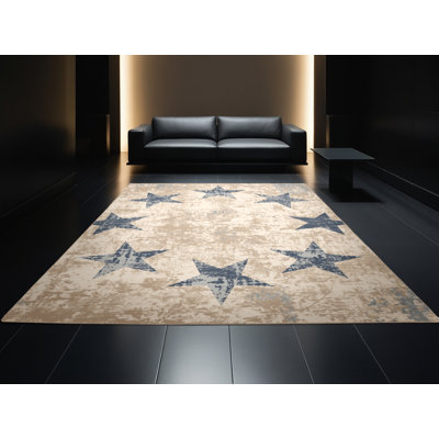 Tapis moelleux moelleux et moelleux abstrait moderne et contemporain Faulk