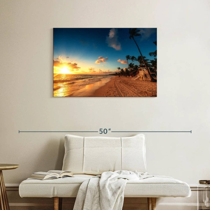 Paysage de Pointe Cana Gillard, H 24 po x l 36 po