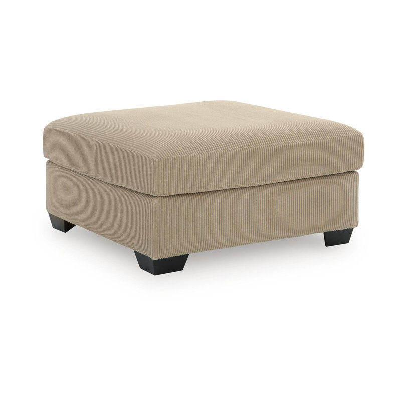 Repose-pieds simple surdimensionné SimpleJoy, Beige
