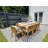 Lankin Rectangular 10 - Piece 8 - Person 180cm L Acacia Outdoor Table Set-199897477