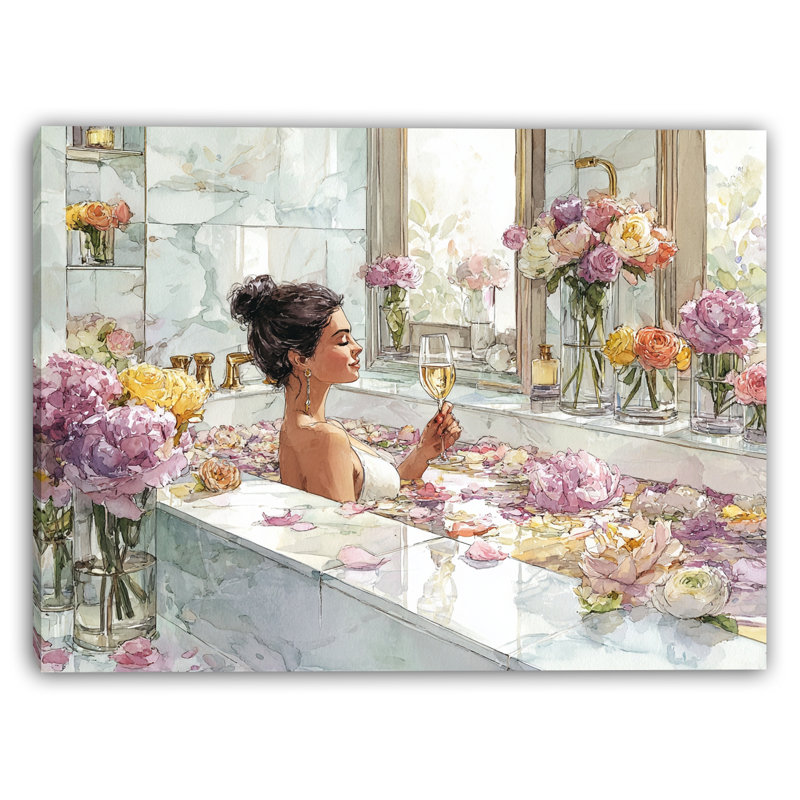 Art mural sur toile de luxe, H 16 po x l 24 po