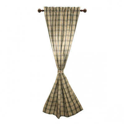 Krenare Cotton Semi Sheer Curtain Single Panel