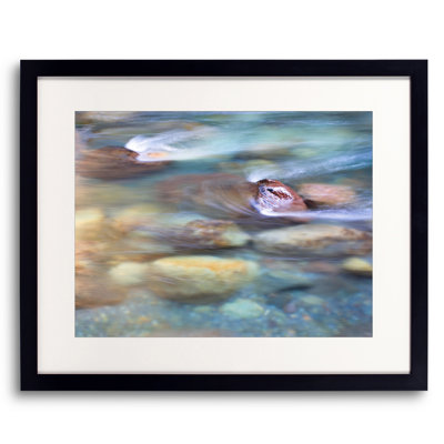 Ohanapecosh River Abstract 4 Print by Bruce Heinemann