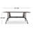 Outdoor Cast Aluminum Rectangular Dining Table