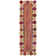 Herzig Hand-Woven Flatweave Red Area Rug