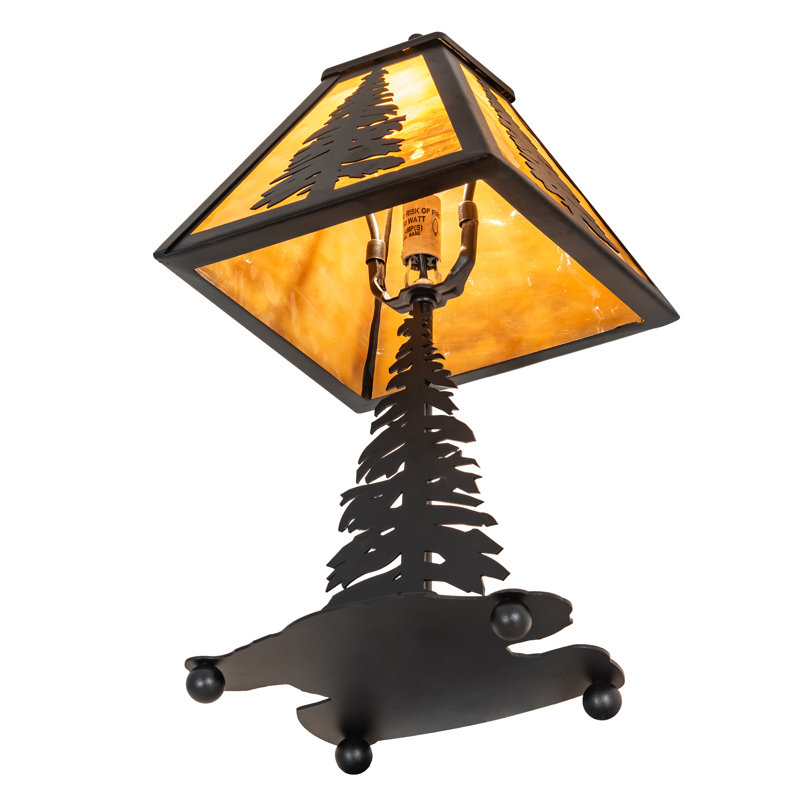 Rustic Lodge Table Lamp