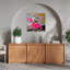 Art mural abstrait cheval surréel abstrait