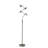 Fadya 68.5'' Brushed Steel LED Tree Floor Lamp