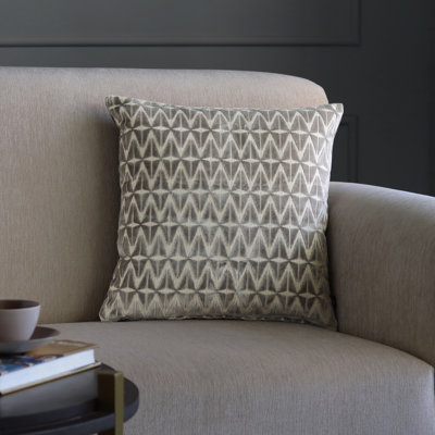 Zenith Velvet Chevron Pillow Cover