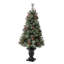 Arbre de Noël artificiel vert avec lumières claires / blanches-893898168