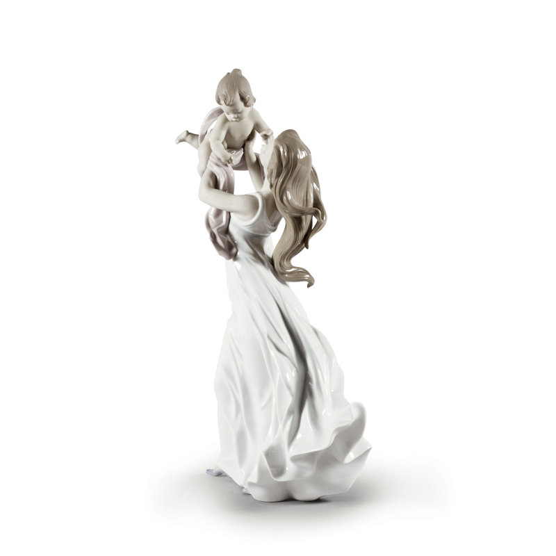 My Little Sweetie Mother Figurine, White/Brown