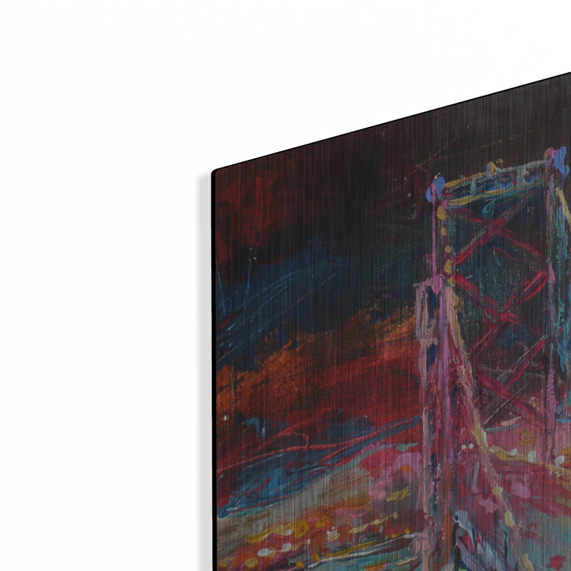 «San Fran» par Richard Wallich, H 24 po x l 36 po