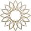 Médaillon de plafond ajouré 26 po x H 9 po x P 9 po x P 3/8 po-59356312-59356287