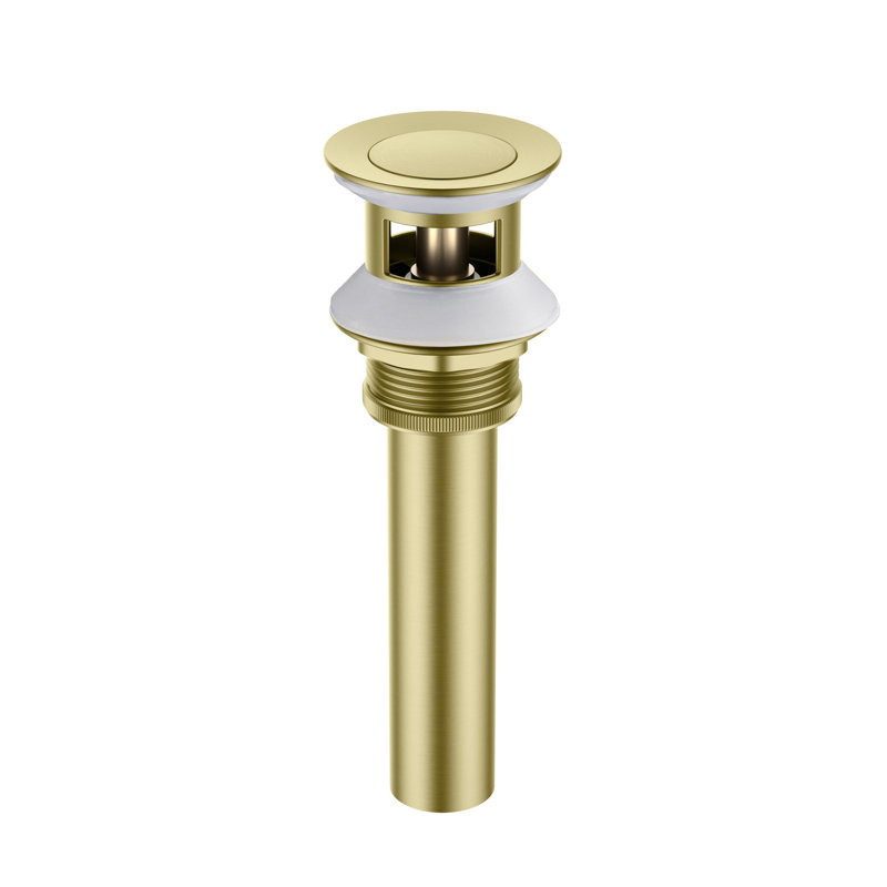 2.44'' W Pop-Up Yes, Brushed Gold
