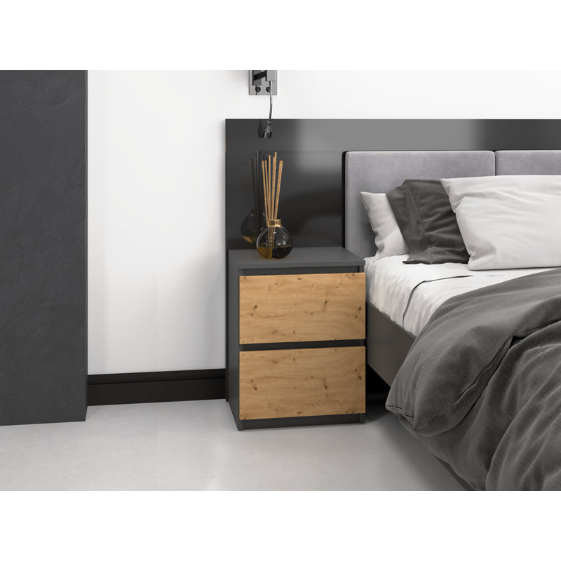 Kaia 40cm W 2 - Drawer Chest of Drawers