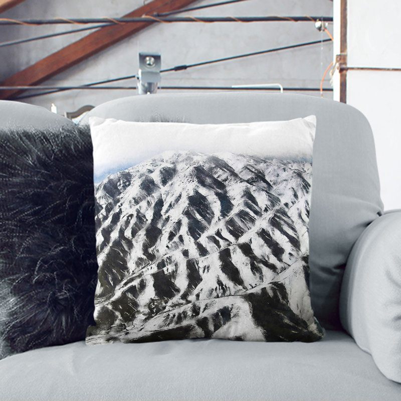 Square Cushion, 55cm H x 55cm W x 20cm D, Stone