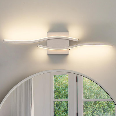 Modern Dimmable LED Bathroom Vanity Light with 5 Adjustable Color Temperatures