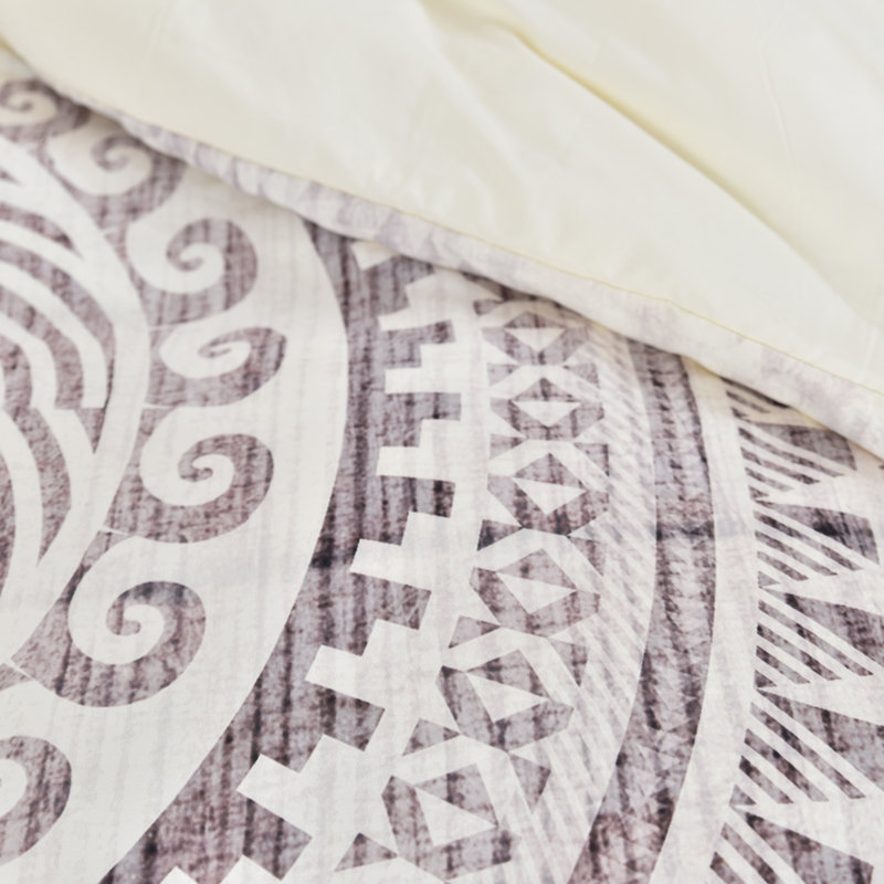 Iveta Abolina Polyester Geometric Shapes Duvet Cover, Queen Duvet Cover + 2 Shams