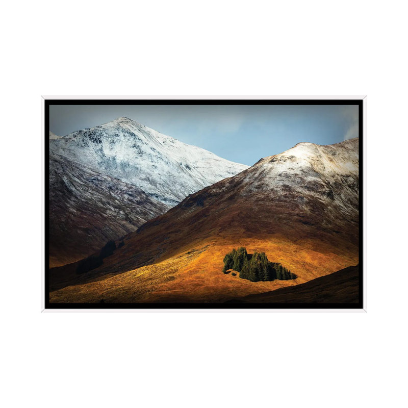 Spotlight by Adrian Popan - Print on Canvas, 101.6 cm H x 66.04 cm W, White Floater Frame
