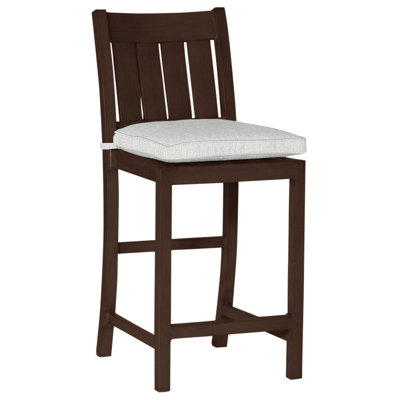 Club 24" Patio Bar Stool with Cushion