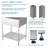 28 " L x 22.1 " W Freestanding Laundry Sink with Faucet-90954353