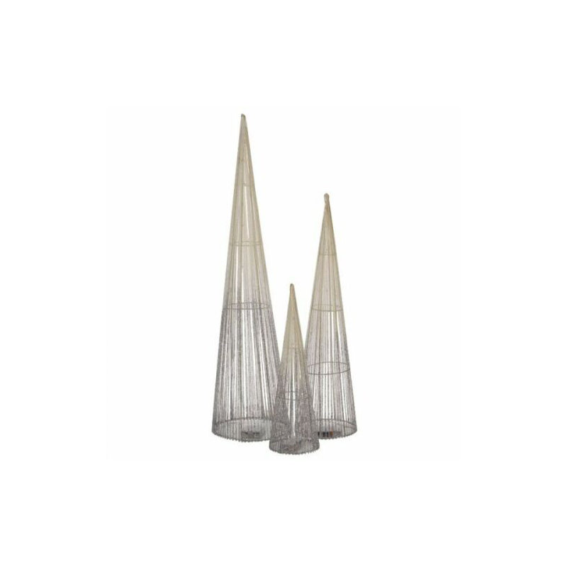 Metal Christmas Decoration, Silver 