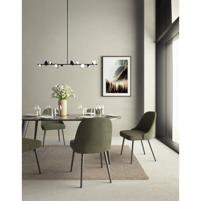 Luminaire suspendu Geode, Noir