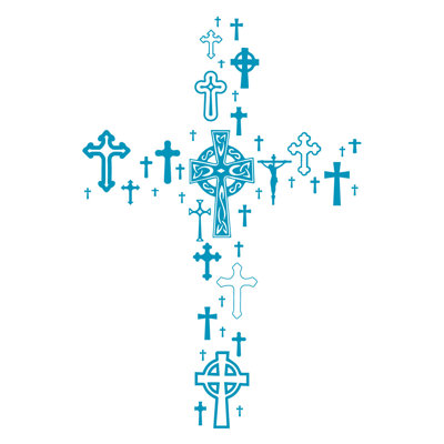 Décalcomanie murale cross collection