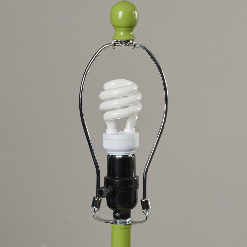 Akeim Glass Table Lamp, Fern Green