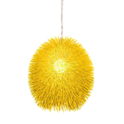 Urchin 1-Light Pendant - Un-Mellow Yellow