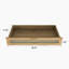 Buffet avec tablette et tiroir réglables pour le rangement du linge de lit dans le buffet de la chambre à coucher