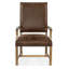 Big Sky Leather Host Arm Chair