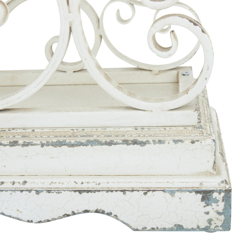 Candélabre de table en aluminium 18 po