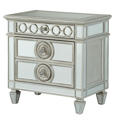 Varian 2-Drawer Rectangular Nightstand