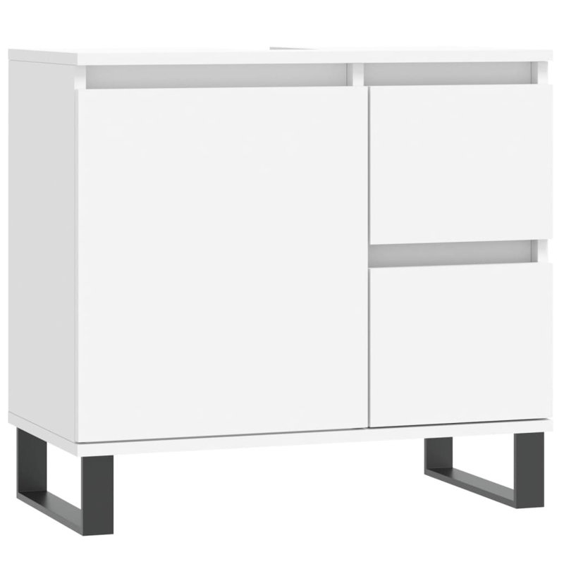 Stager Bathroom Cabinet, White