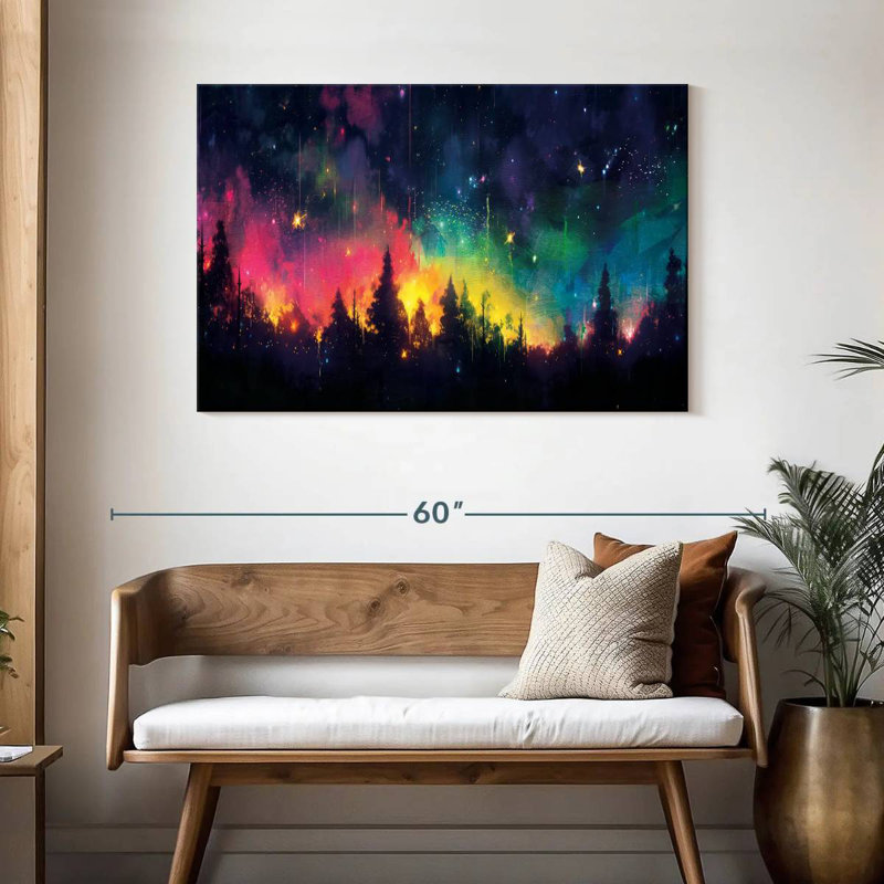 Kelan Rainbow Night Sky, H 30 po x l 45 po