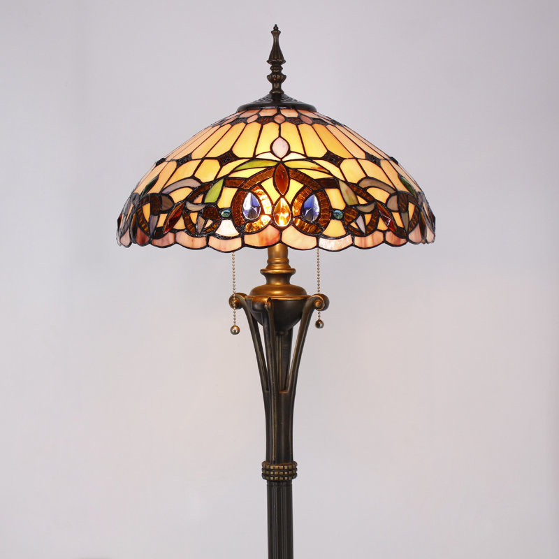 Lampe sur pied Tiffany Serenity Victorian