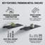 2 Piece Aluminum Floating Shelf