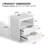19.7'' W 2-drawer Nightstand With Usb & Type-c Port And Human Sensor Light-1150311731