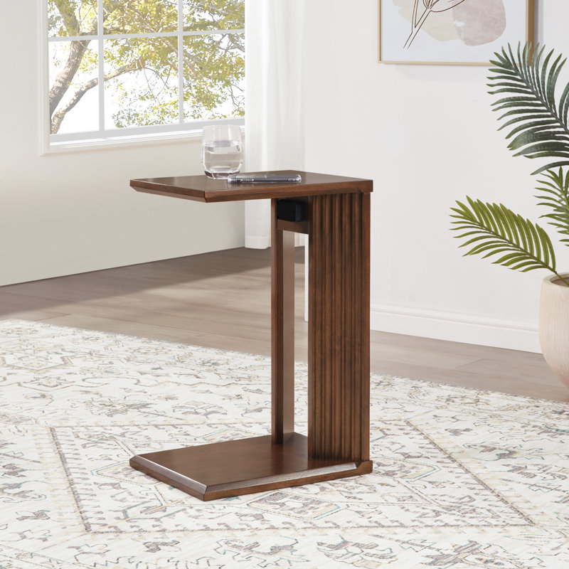 Table de bout Winston, Chêne foncé