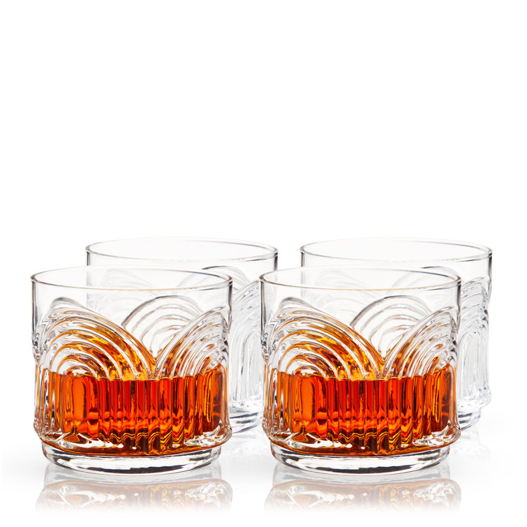 Elysia 12 oz Whiskey Glass - 3 1/4 x 3 1/4 x 3 3/4 - 12 count box