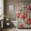 Rideau de douche standard 1 pièce Hue Blossom-1805863621