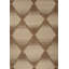 Geometric Area Rug in Brown/Beige