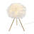 Jozyah Feather Tripod Lamp Feather Table Lamp-142288595