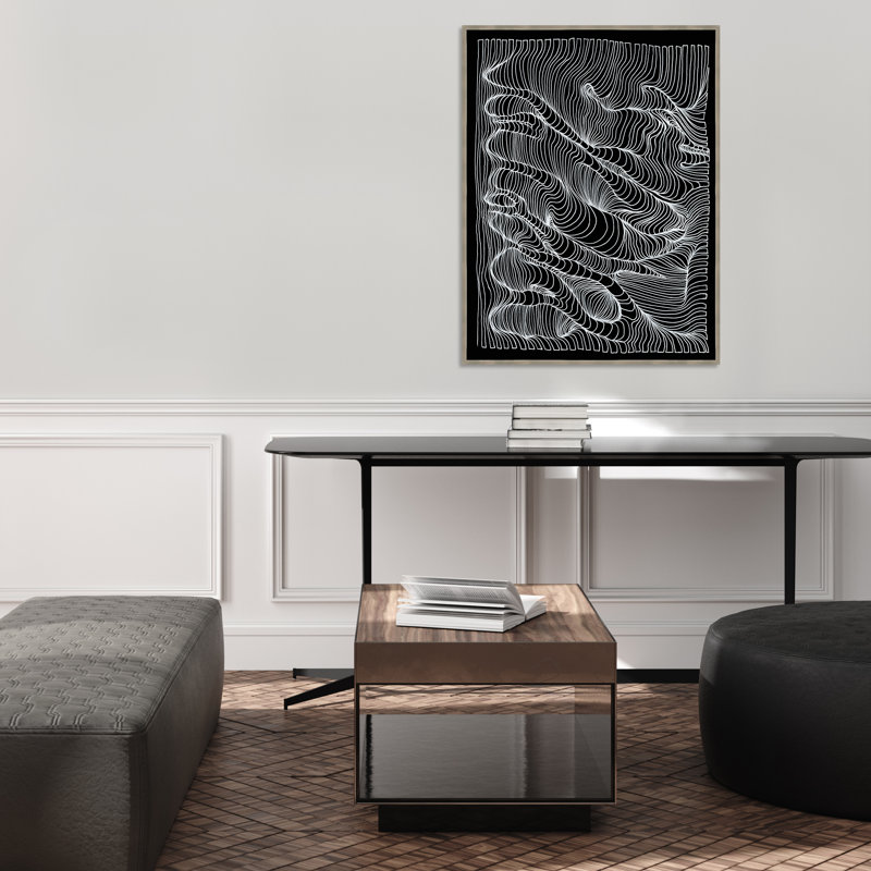 Cavern Print by Paul Spring, 41.75" H x 31.75" W, Glass Coat