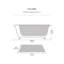 Tapis pour salle de bain Kratzer-622637396-622637400