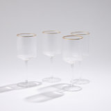 Handmade Red Wine Glass